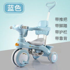 1歳から6歳までの子供用三輪車自転車、押し車、乗車可能、ライトミュージックベビーカー、ベビーカー