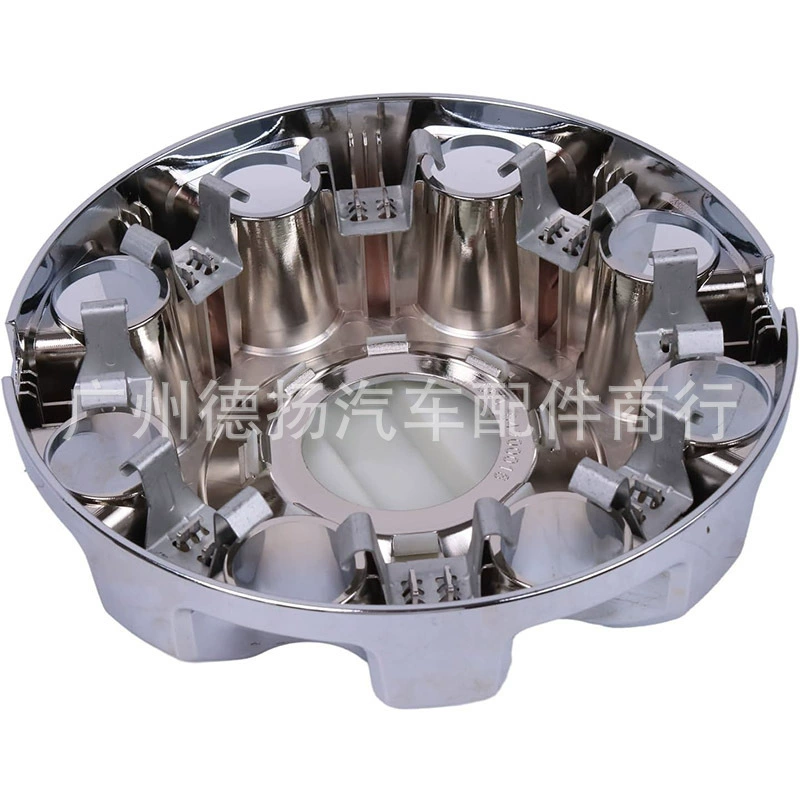Front and rear chrome hub caps for 2017-2024 Ford HC3Z-1130-E HC3Z1130E