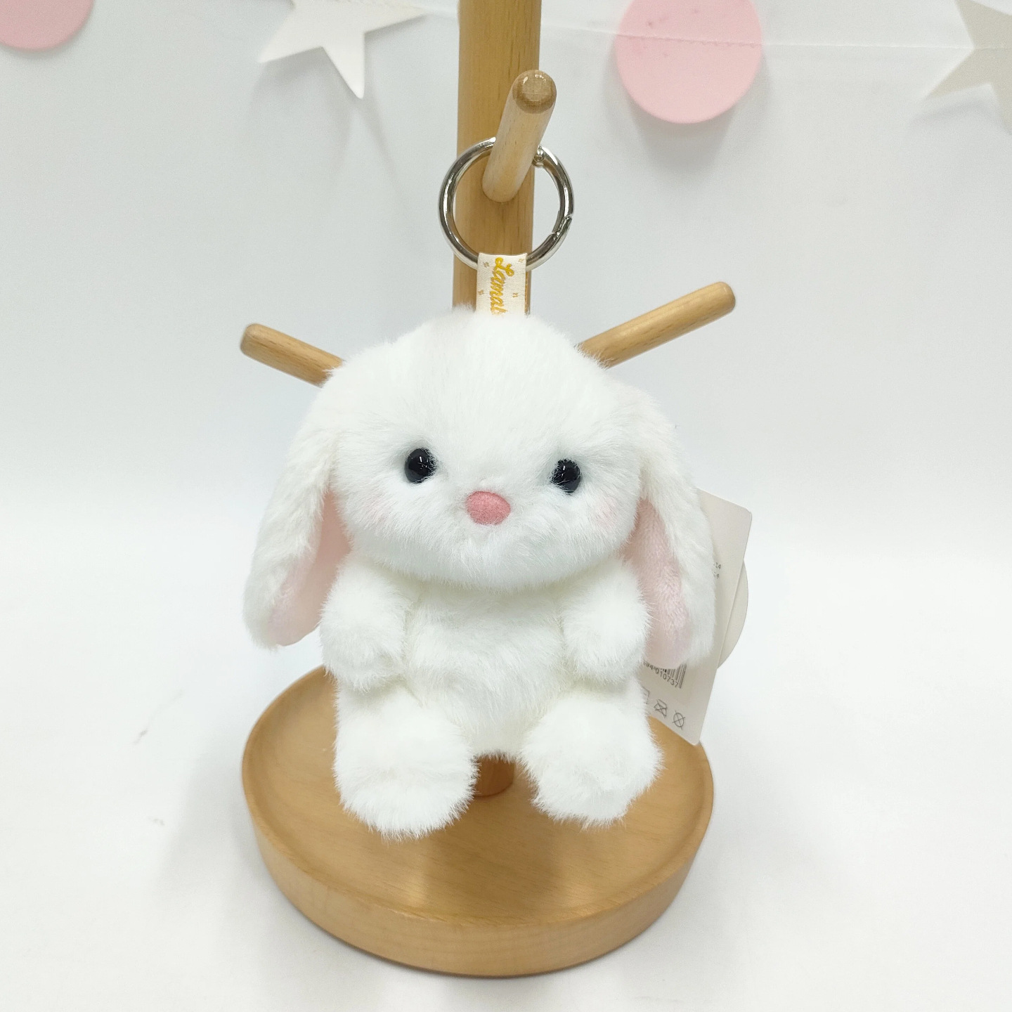 Muñeco de peluche de bolita de frijol para la palma, alivio del estrés, compañero de escritorio de panda y mapache, juguete para niños.