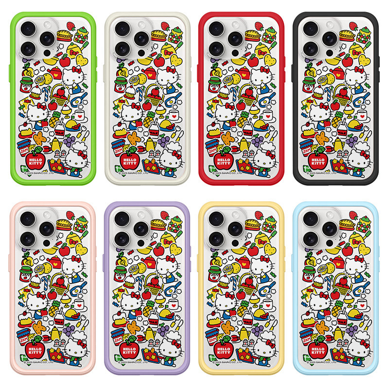 New Rhino Shield Magnetic Iphone16Pro Max Mobile Phone Case Back Panel Two-In-One 15Pro Cartoon 14 Collection