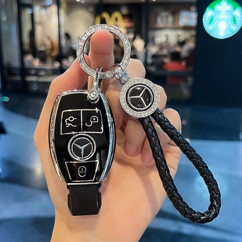 Mercedes V-Class Key Cover Vito Protective Case Cla Diamond Style S-Class Glc Car E-Class C-Class Key Holder Cls Premium Case