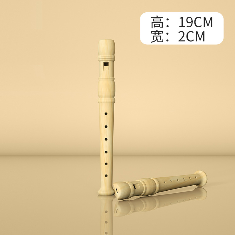 Los estudiantes de primaria de 6 hoyos de clarinete de madera para niños usan la flauta de entrada de 6 hoyos para principiantes para tocar instrumentos musicales Piccolo pequeño