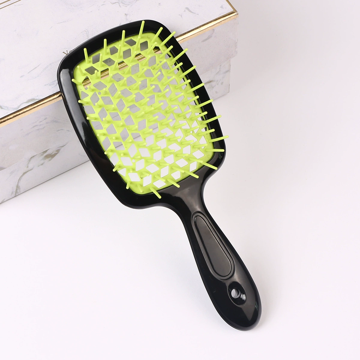 Brush, curly air bag, massager, adds volume