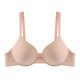 Glossy basic breast enhancement push-up underwear women's small chest big disc chest bra soft steel ring European and American Bras