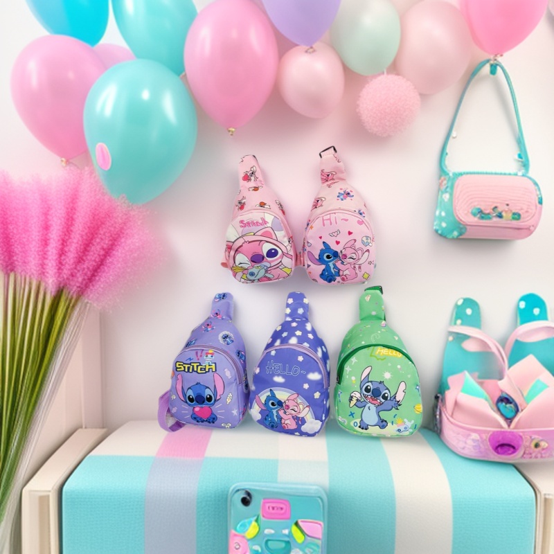 Popular Children's Single-Shoulder Crossbody Cute Snack Candy Chest Bag New Fashion Cartoon Versatile Clothing Accessory Small Bag