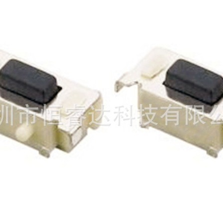 厂家直销贴片轻触开关3*6*5mm侧按键进口方形弹片 微动开关 环保