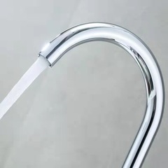Strong Head Kitchen Cold Hot Stainless Steel High Standard Electroplated Vegetable Wash Basin Faucet Rotating Faucet