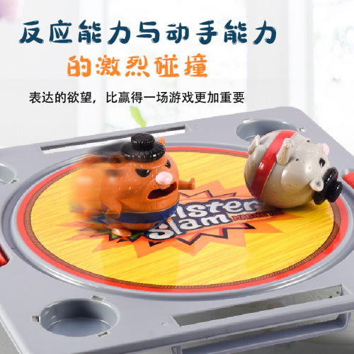 Hamster Sumo Wrestling Dual and Multi-Player Tackling Game for Parent-Child Gathering Interactive Competition Educational Tabletop Toy