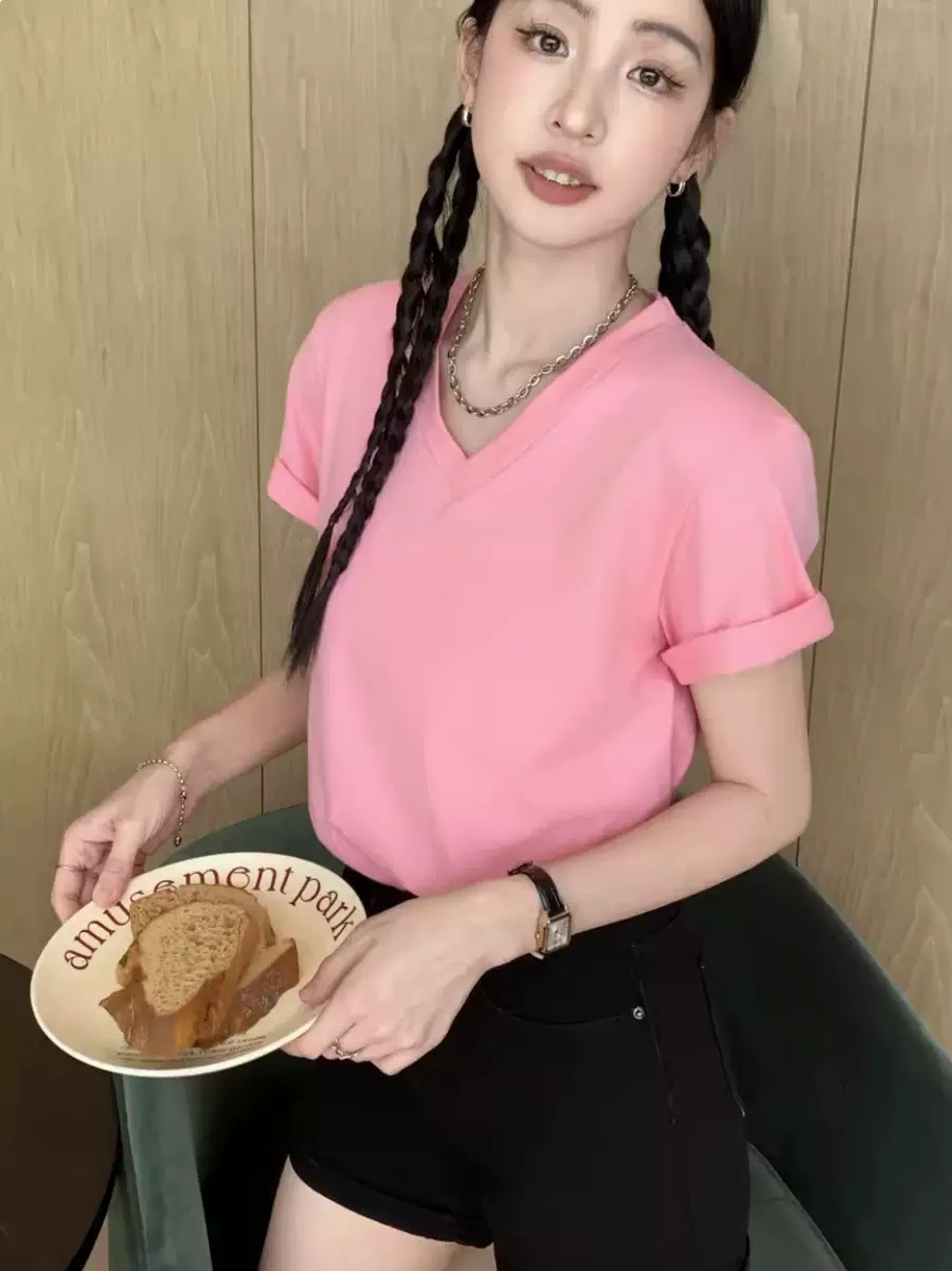 분홍색