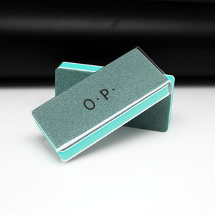 op polishing block independent opp packaging Bodhi walnut Wenwan nail polishing polishing board double-sided available