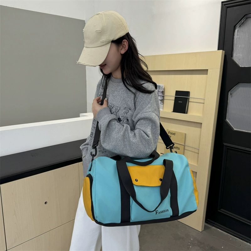 Travel bag, capacious sports phone bag for men and women, sports bag wet and dry separation, shoes for yoga