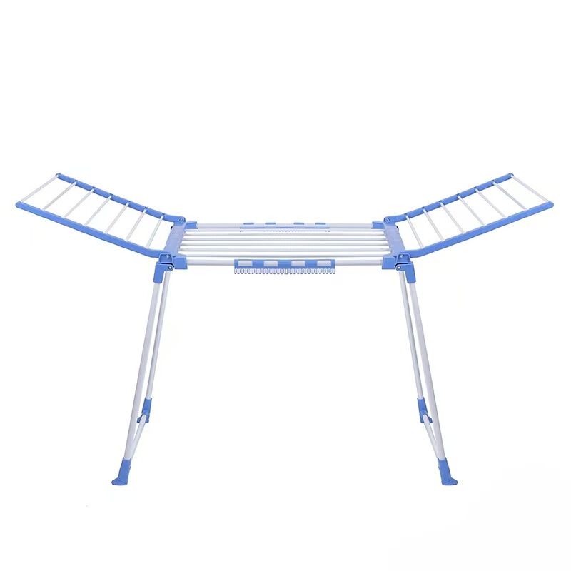 Manufacturer Releases Freestanding Clothes Drying Rack, Towel Rack, Floor-Standing Foldable Double-Wing Clothes Drying Rack, Multifunctional Drying Rack, Hot-Selling Model