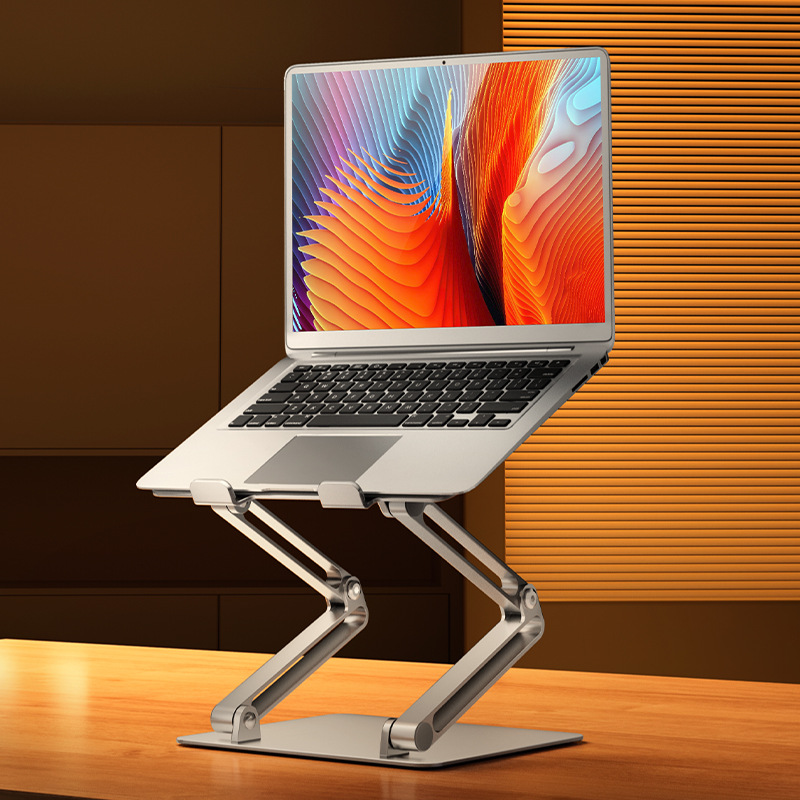 Epp Laptop Stand Lifting Aluminum Alloy Office Computer Stand Cooling Heightening Stand Portable Savior Travel