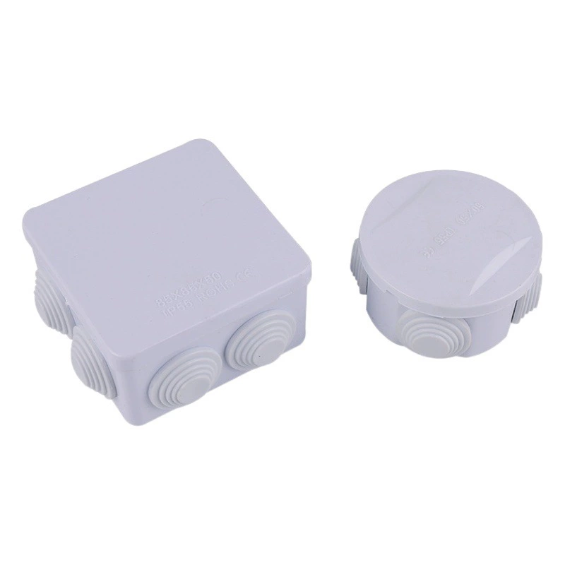 Экономическая водоустойчивая распределительная коробка с коробкой ИП65 запечатывания кабеля АБС коробки силы контроля резиновой штепсельной вилки на открытом воздухе крытой