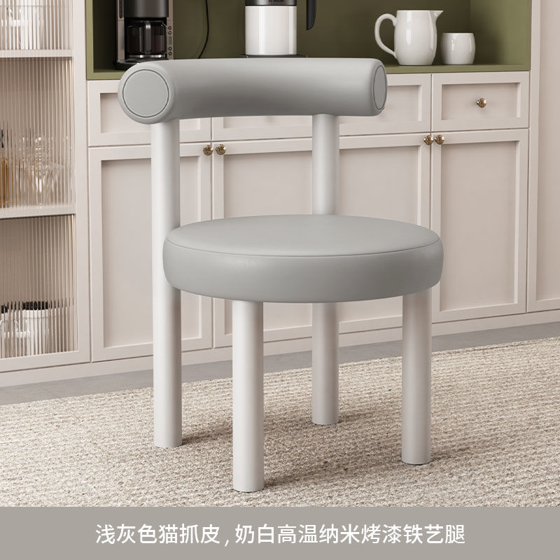 회색 고양이 발톱 가죽 [흰색 페인트 다리] 분리 및 세탁 가능