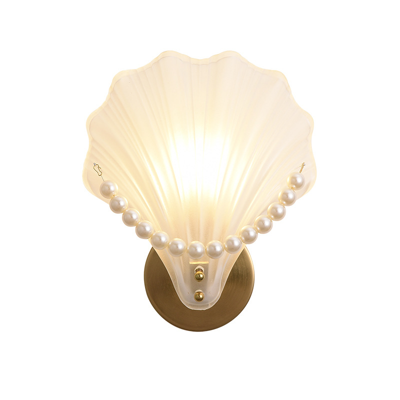 DGY lámpara de pared lámpara de noche moderna escalera minimalista sala de estar lámpara de pared de fondo francés luz lámpara de cristal de lujo lámparas Zhongshan