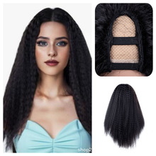 ����ѷ�ٷ�ŷ��U-Part wig���˻���ͷ�׳�����kinky curly hair