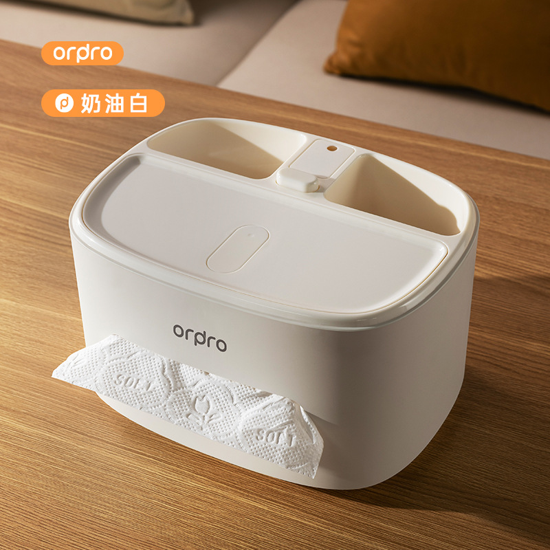Caja de toallas de papel caja de extracción de papel dormitorio sala de estar mesa de té multifunción control remoto palillos de dientes almacenamiento decorativo creativo de escritorio doméstico