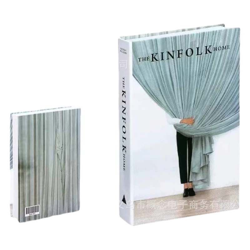 Современная простая английская Складная поддельная книга трансграничное украшение имитация книги кофейня украшение отеля кабинет мягкий реквизит