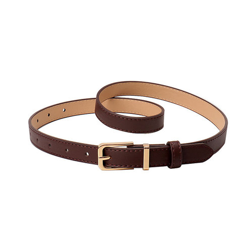 Ladies Belt New Fashion Casual Belt for Women Versatile High-End Simple Ins Style Belt for Jeans Wholesale