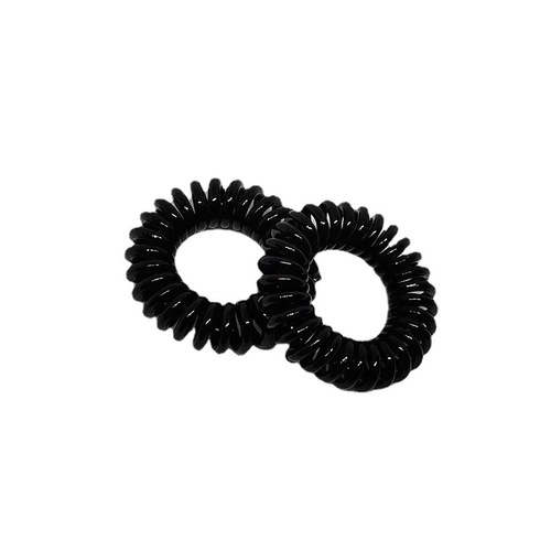 9 boxes of gradient phone cord hair rings cross-border phone rings Yiwu street stall jewelry headwear transparent rubber band wholesale