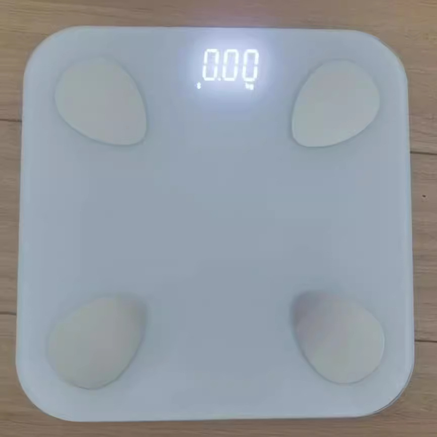 2022 nueva escala de grasa corporal LED integral escala de salud escala de baño escala bluetooth escala de vidrio