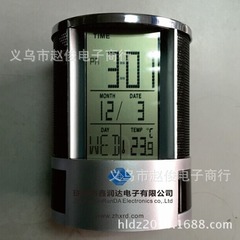 多功能金屬網電子筆筒萬年曆 商務禮品 廣告禮品 禮品 印LOGO