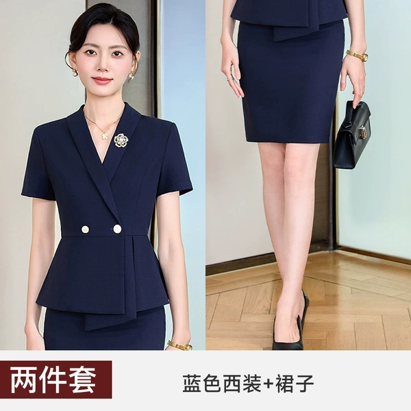 Classic suit jacket, skirt