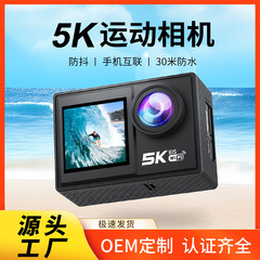5K アクションカメラ手ぶれ補正ワイヤレス wifi 撮影オートバイヘルメットライディングレコーダー防水釣りカメラ