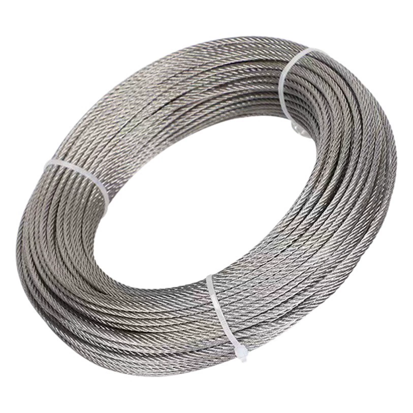 304 из нержавеющей стали трос пластиковая проволока бельевая веревка Виноградная стойка прямые продажи с фабрики