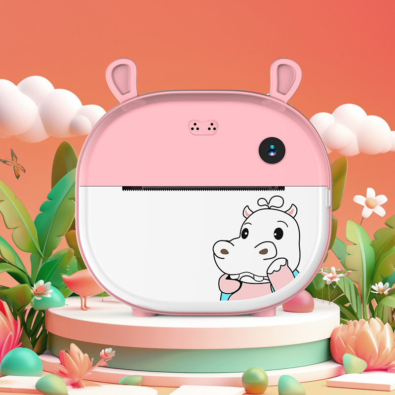 La nueva cámara de impresión infantil Y600 - 1 puede tomar fotografías de juguetes para bebés niñas pequeñas cámaras digitales