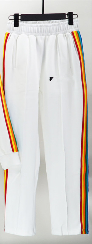 天使の虹の側の織条の経典の復古の金のゆったりしている純色のスポーツウェアのファッションの制服の上着のジャケットのスーツのズボン|undefined