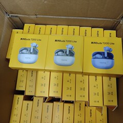realme真我BudsT200 Lite真无线蓝牙耳机入耳式长续航