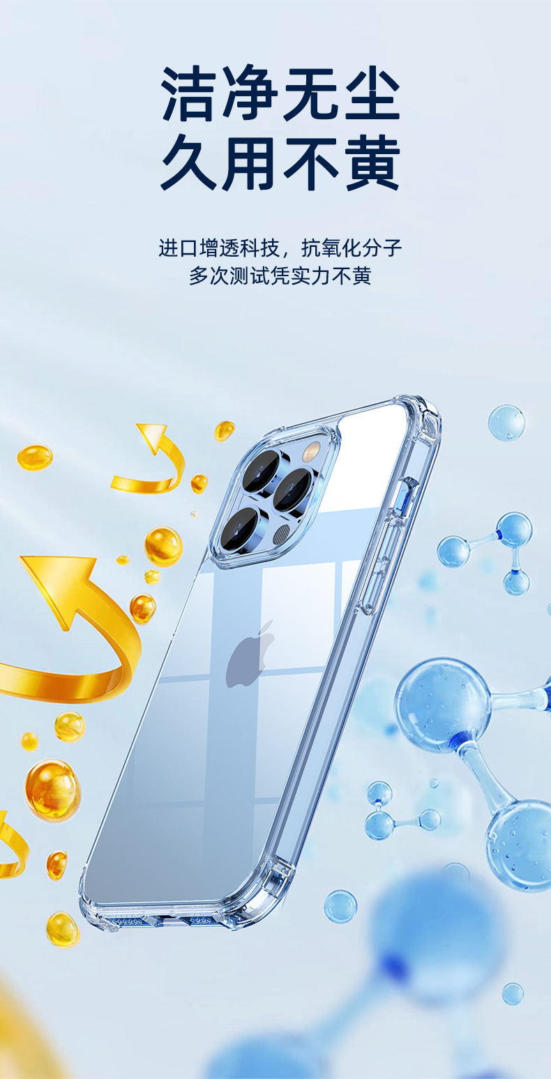 IPhone 13 pro için uygun yüksek şeffaflık cep telefonu kılıfı X Apple 14 pro max yumuşak kabuk şeffaf ultra ince koruyucu kapak toptan