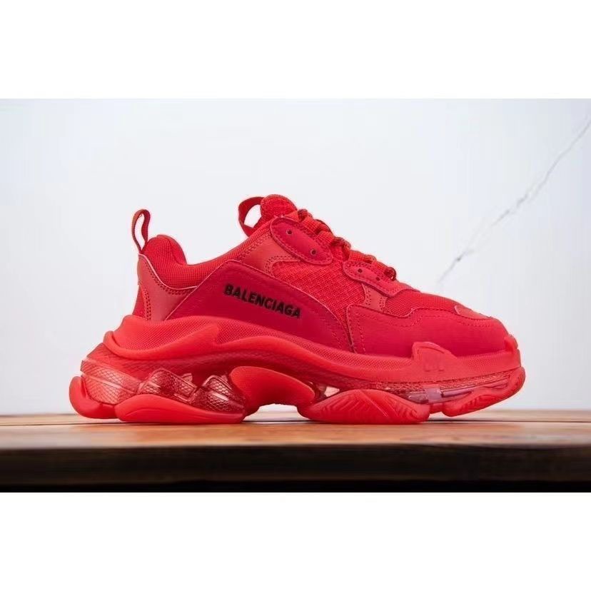 Putian Family Paris cojín de aire zapatos de papá tendencia retro zapatos de pareja hombres y mujeres zapatos deportivos casuales de suela gruesa