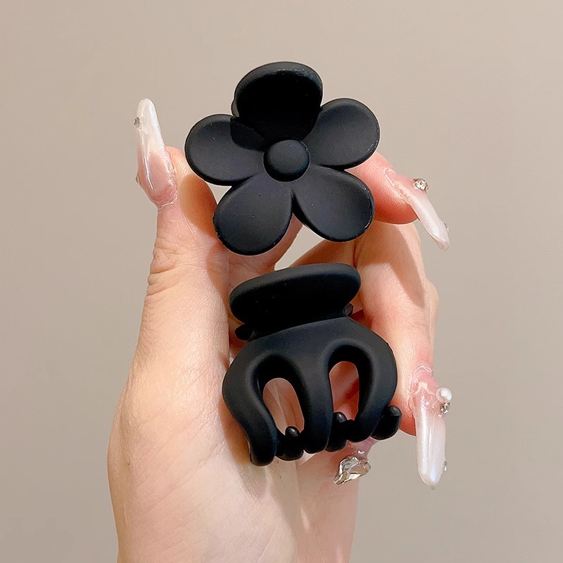 Acrílico pequeño clip de agarre para mujeres 2025 nuevo clip de alta sensación tocado de cola de caballo alto fijo artefacto clip de cabello clip de cabello