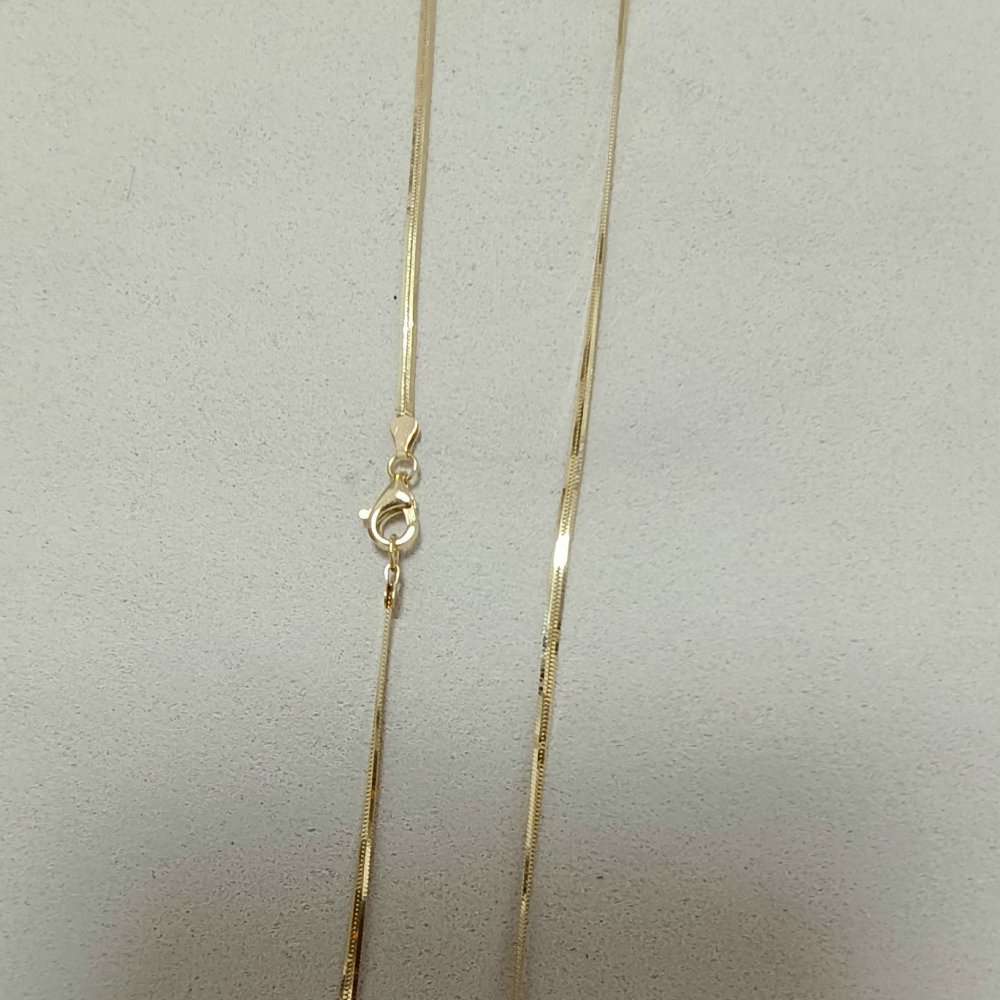 크로스 체인 0.7mm 폭 반제품