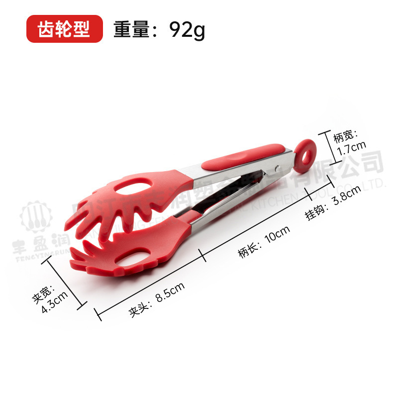 Custom silicona al aire libre resistente a altas temperaturas clip de barbacoa de acero inoxidable clip de alimentos filete parrilla parrilla clip de barbacoa al aire libre