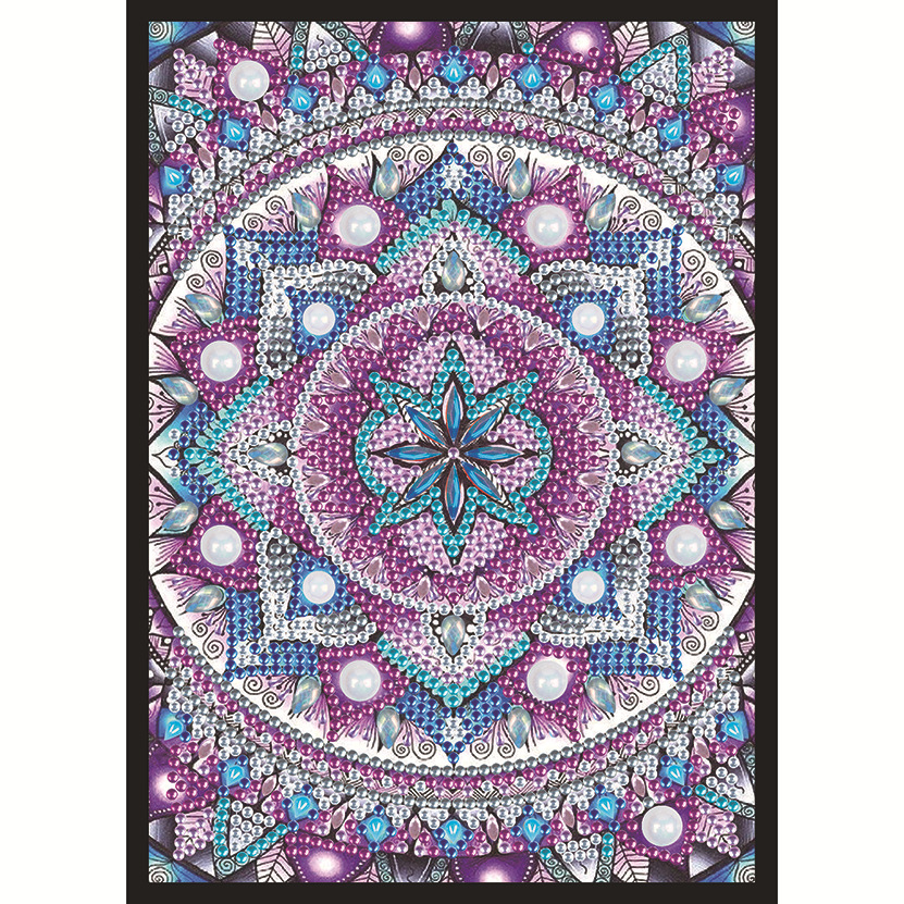 Transfronterizos nuevos dibujos de diamantes DIY hechos a mano unicornio dibujo de diamantes cuaderno dibujo de diamantes llenos de pintura de diamantes