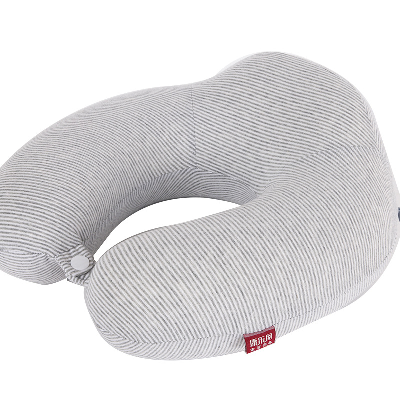 Memoria simple de negocios almohada de algodón u casa de ocio oficina viaje almohada de cuello de rebote lento almohada de cuello sólido image 32