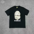 XX012 Black/Yellow Yellow Camo Large Ape Head Letters