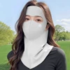 Sun protection neck protection [glacial ash] single