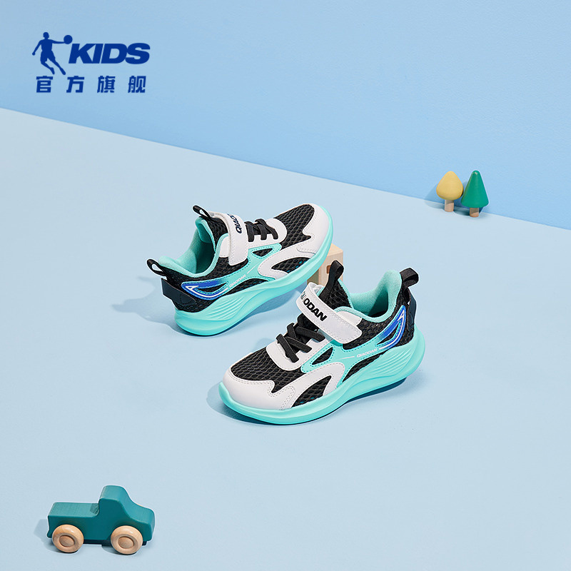 Jordan Kidsren's Shoes Kidsren's Sports Shoes 2025 Summer Style Boys' Mesh Lightweight Running Shoes Soft Sole Boys' Shoes