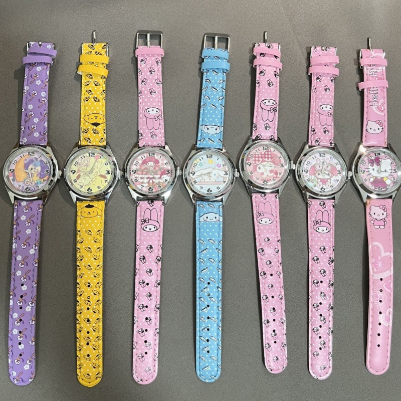 爆款库洛米美乐蒂儿童手表表星黛露学生女孩小孩宝宝卡通公主通用