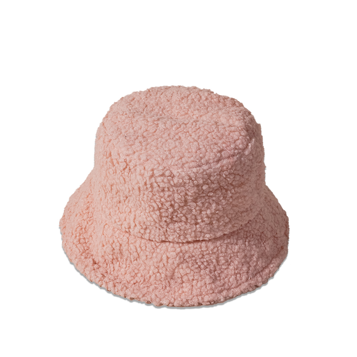 Chapeau Chaud Et Froid À La Mode Coréenne Chapeau De Pêcheur En Cuir Double Face En Peluche À Larges Bords display picture 4