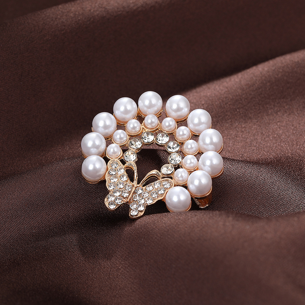Broche elegante em liga para mulher, acessório de colar sofisticado_voghion.com