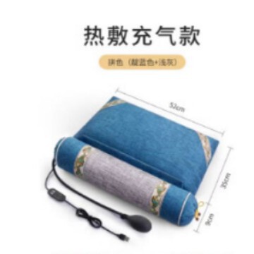 頸椎枕、頸椎を保護する睡眠用枕、ヨモギ、そば、決明子入り円筒形ネックピロー|undefined