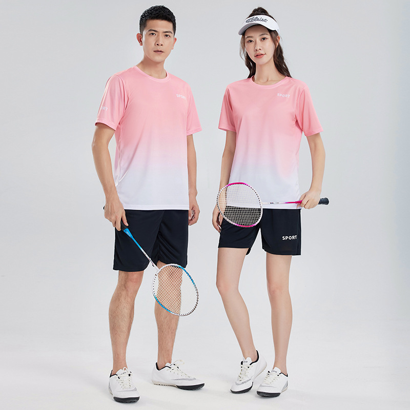 Summer Men's Loose and Versatile Round Neck Short-Sleeved Shorts Suit Quick-Drying Running Loose Casual Sports Large Size Two-Piece Set Summer Men's Loose and Versatile Round Neck Short-Sleeved Shorts Suit Quick-Drying Running Loose Casual Sports Large Size Two-Piece Set