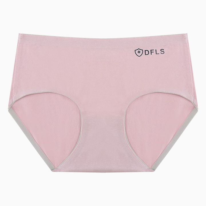 Nuevo contraste simple color puro algodón sin costuras Otoño e Invierno grafeno antibacteriano ropa interior cómoda transpirable calzoncillos para las mujeres en stock