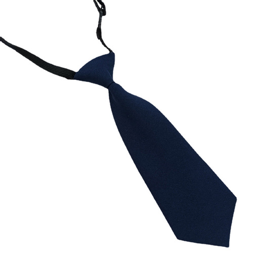 Wholesale solid color children's tie 23cm fashionable college style girls' school uniform with JK tie short style